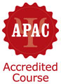 APAC accredited courses logo