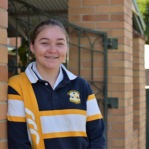 USC Headstart student Isabella Muza of Maryborough