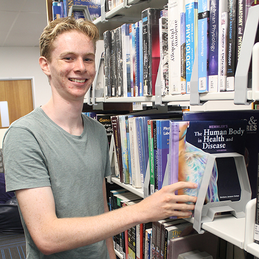 Bachelor of Medical Science student Tom Irwin formerly of Scarborough