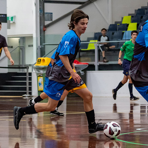 USC Unisport futsal player Cody Carroll