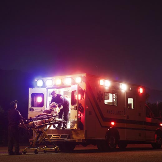 Paramedics at work - file Getty Photo