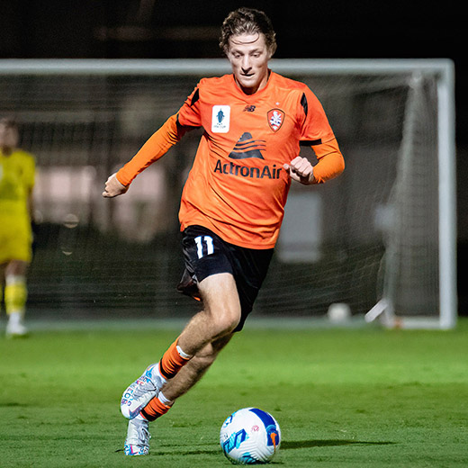 Jez Lofthouse in a pre-season Roar game against Capalaba