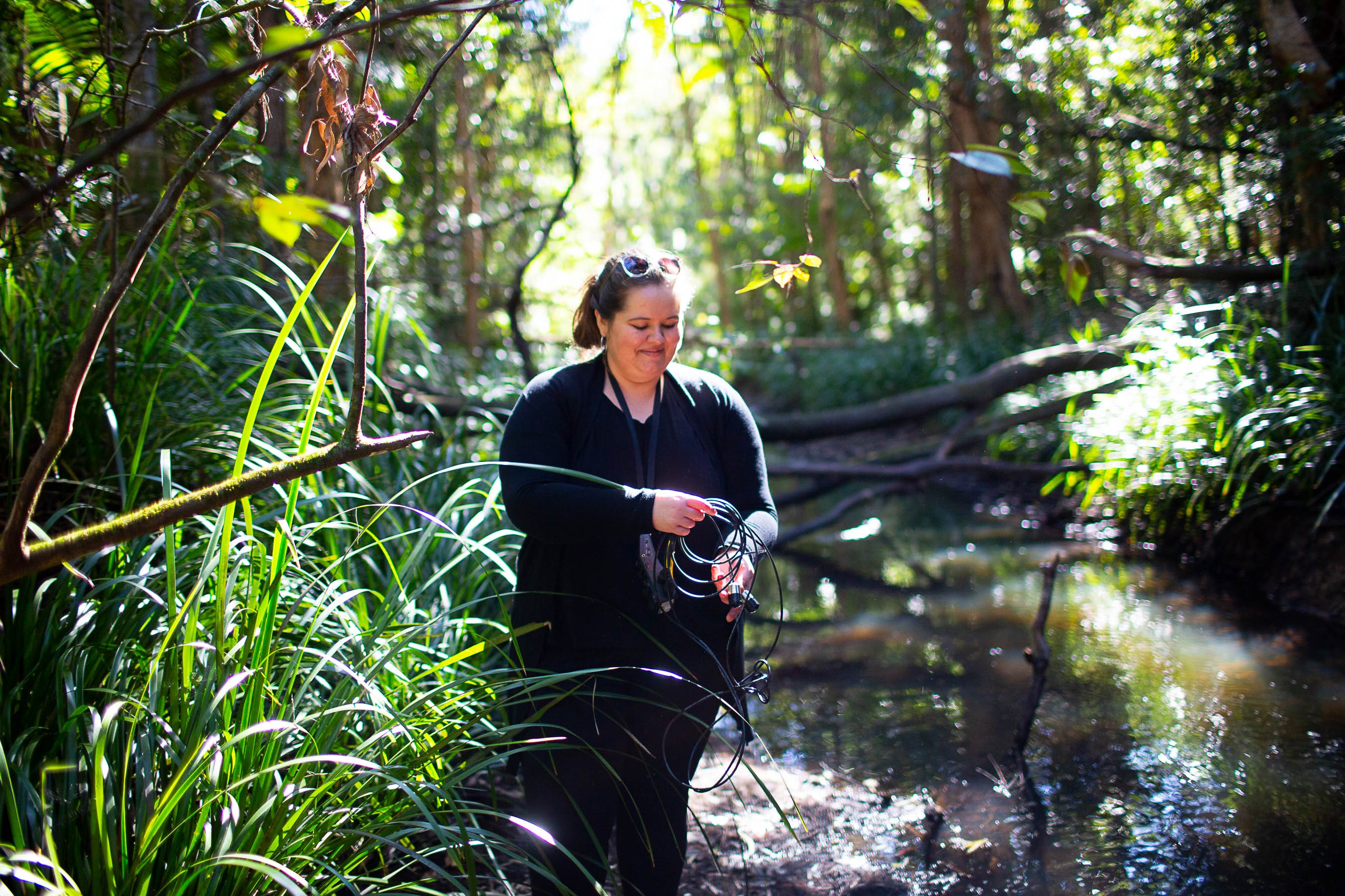 composer and sound designer Dr Leah Barclay