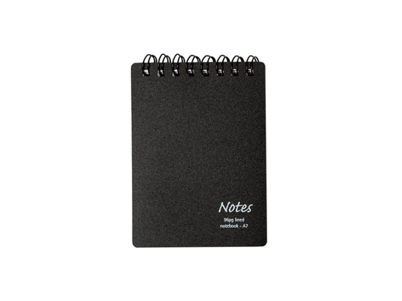 A7 Pocketsize Notebook Black