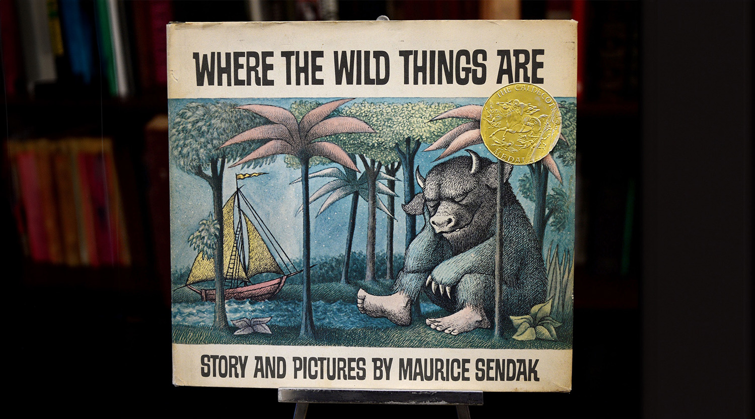 cover of book 'where the wild things are'