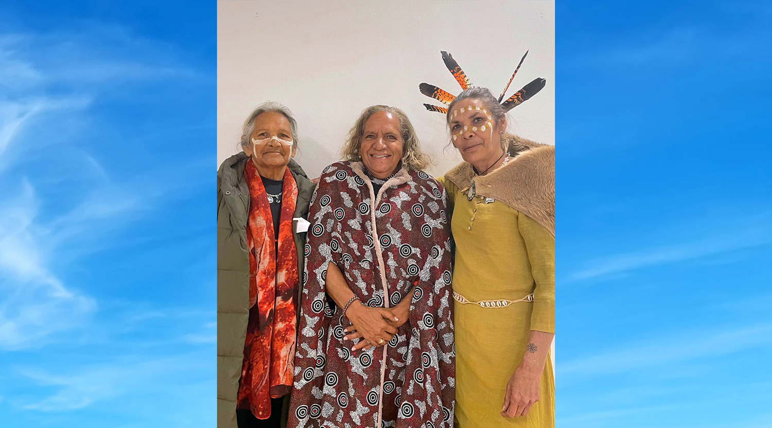 Aunty Joyce Bonner With Colleagues at UN Conference